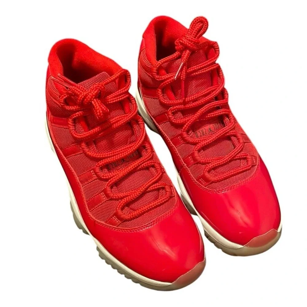 Nike Jordan Men's Red/White Retro Win Like 96 378037-623 Pre-Owned No Box Size 9